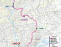 Die Strecke der 18. Etappe des Giro d'Italia 2024