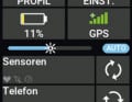Informationsdichte des Garmin Edge 840: Grundeinstellungen werden mit einem Wisch sichtbar.