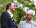 Seit 2019 ist der Milliardär Jim Ratcliffe (l.) der Geldgeber für Ineos Grenadiers. David Brailsford (r.) verantwortet die sportlichen Abläufe im Team.