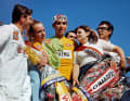 Beginn einer Ära: Bei der Tour de France 1969 eroberte Eddy Merckx erstmals das Gelbe Trikot und trug es als Sieger nach Paris. Es war sein erster von fünf Gesamtsiegen bei der Frankreich-Rundfahrt