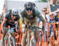 Beim Unbound Gravel Race wird bis zur Ziellinie gekämpft