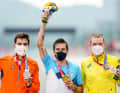 Bei Olympia 2021 in Tokio gewann Primoz Roglic die Goldmedaille im Zeitfahren