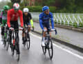 Vier Fahrer setzen sich zunächst vom Peloton ab: Thibaut Pinot (Groupama-FDJ), Thomas Champion (Cofidis), Samuele Zoccarato (Green Project -Bardiani CSF - Faizane) und Stefano Gandin (Team Corratec - Selle Italia)
