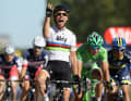 Mark Cavendish gewann im Trikot des Weltmeisters für Sky 2012 drei Etappen bei der Tour de France.