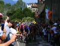 Die 15. Etappe führte die Fahrer über 195 Kilometer durch die Lombardei nach Bergamo.