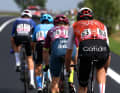 Nach dem Start setzt sich eine vier Fahrer starke Ausreißergruppe ab: Senne Leysen (Alpecin-Deceuninck), Diego Pablo Sevilla (Eolo-Kometa), Thomas Champion (Cofidis) und Charlie Quartermann (Team Corratec – Selle Italia)