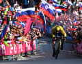 Primoz Roglic hat die 20. Etappe des Giro d'Italia gewonnen und damit auch das Rosa Trikot übernommen.