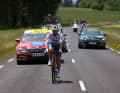 Beide werden schon bald vom Peloton wieder eingeholt - zunächst Milesi, dann Burgaudeau