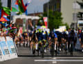 Biniam Girmay gewinnt die 2. Etappe der Tour de Suisse 2023 in Nottwil.