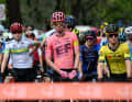 Die 2. Etappe begann in Norwood. Bereits am Anfang war zu sehen, dass sich Jardi Christiaan van der Lee (EF Education EasyPost) etwas vorgenommen hat...