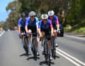 Bestimmt wurde der erste Teil des Rennens von einem australischen Quartett: (v.l.) Zac Marriage, Jackson Medway, Josh Cranage und Dylan Proctor-Parker bestimmten das Geschehen auf den ersten 100 Kilometern.