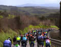 Die 3. Etappe bei Tirreno-Adriatico war mit 225 Kilometern die längste der Rundfahrt