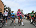 Die 6. Etappe bei Tirreno-Adriatico war die Königsetappe, auch die Trikotträger erwartete ein hartes Rennen