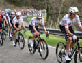 Das UAE Team Emirates hielt das Tempo hoch, sodass die Ausreißer es auch heute schwer hatten, das Rennen für sich zu entscheiden