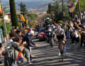 29 Kilometer vor dem Ziel war er als Solist unterwegs.