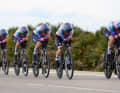 Das dezimierte Team Canyon//SRAM Racing holte sich trotz der Erkrankung von Neve Bradbury Platz vier
