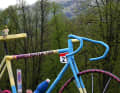 Am Oropa hatte 1999 auch Marco Pantani gewonnen. Die Erinnerungen an die Legende sind in seinem Heimatland allgegenwärtig.