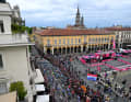 Auf der Giro-Etappe wurde ein Massensprint erwartet