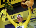 Tadej Pogacar ist der neue Träger des Gelben Trikots bei der Tour de France 2024