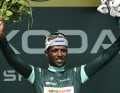 Biniam Girmay baut mit seinem dreitten Etappensieg bei der Tour de France 2024 seinen Vorsprung in der Punktewertung aus