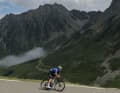 Am Col du Tourmalet gewann Ausreißer Oier Lazkano die Bergwertung