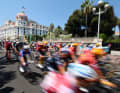 Die 20. Etappe der Tour de France 2024 startete in Nizza