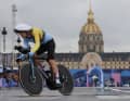 Wout van Aert wusste mit seinen besonderen Laufrädern aufzufallen. Er überzeugte im Zeitfahren und krallte sich eine Medaille