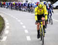 Das Peloton hielt die Ausreißer stets unter Kontrolle. Auch Visma | Lease a Bike machte dafür immer wieder die Nachrführarbeit