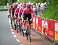 Das Finale läutete EF Education - EasyPost ein. Sie schraubten das Tempo früh in die Höhe