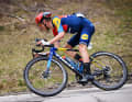 Lennard Kämna bei der Tour of the Alps