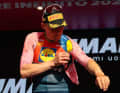 Mads Pedersen (Lidl – Trek) verteidigte das Rosa Trikot.