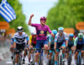 Es hat wieder gereicht für Mads Pedersen: Zweiter Etappensieg für den Dänen beim Giro d'Italia 2025.