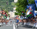Die Clásica San Sebastian gewann der 30-Jährige als erster Italiener seit Paolo Bettini 2003. Er siegte als Solist vor Jan Christen.