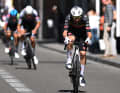 Tim Wellens UAE Team Emirates – XRG griff mehrfach auf der letzten Etappe der Renewi Tour an.