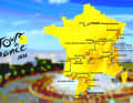 Die Strecke der Tour de France 2026 auf der Karte