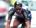 Der Schweizer Armin Meier beim Prolog der Tour de France 1998 in Dublin.