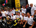 Jahrelang war die Tour de France die Domäne des Teams. Als Sky feierte man sieben Gesamtsiege, 2017 holte Chris Froome seinen vierten Sieg in Frankreich.