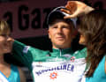 Mit 23 Jahren gewann Fabian Wegmann 2004 die Bergwertung beim Giro d'Italia.