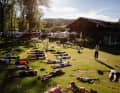 Yoga gehört zum Gravel Camp Allgäu dazu