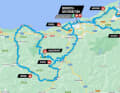 Die Strecke der Clásica San Sebastián 2025