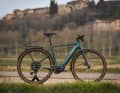 Identische Rahmenbasis und identischer Bosch-Antrieb, aber mit Shimano Cues 10-fach-Antrieb, Shimano MT200-Bremsen und Vollausstattung: das Lande Flat-Bar Equipped kostet 3999 Euro.