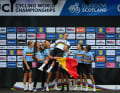 Bei der WM in Glasgow 2023 holte Lotte Kopecky die Goldmedaille im Straßenrennen
