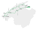 Mallorca 312 Route der 225-Kilometer-Distanz