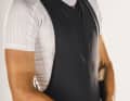 Vaude Posta Softshell  Fahrradhose Trägerhose Herren: Die Hosenträger von Vaude sind wie ein Body geschneidert. Das ist im Winter schön warm