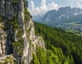 Die zweite Etappe in den Dolomiten