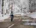 Für Radtraining im Winter braucht man die richtige Ausrüstung
