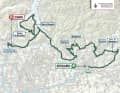 Die Lombardei-Rundfahrt 2024 auf der Karte