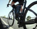Die Carbonsohle des Rennradschuhs soll für optimale Kraftübertragung sorgen