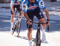 Der Franzose Julian Alaphilippe präsentierte das Trikot in einem Kurzvideo auf der Plattform X.