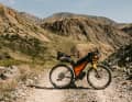 Bike und Taschen von Bengt Stiller für das Silk Road Mountain Race
